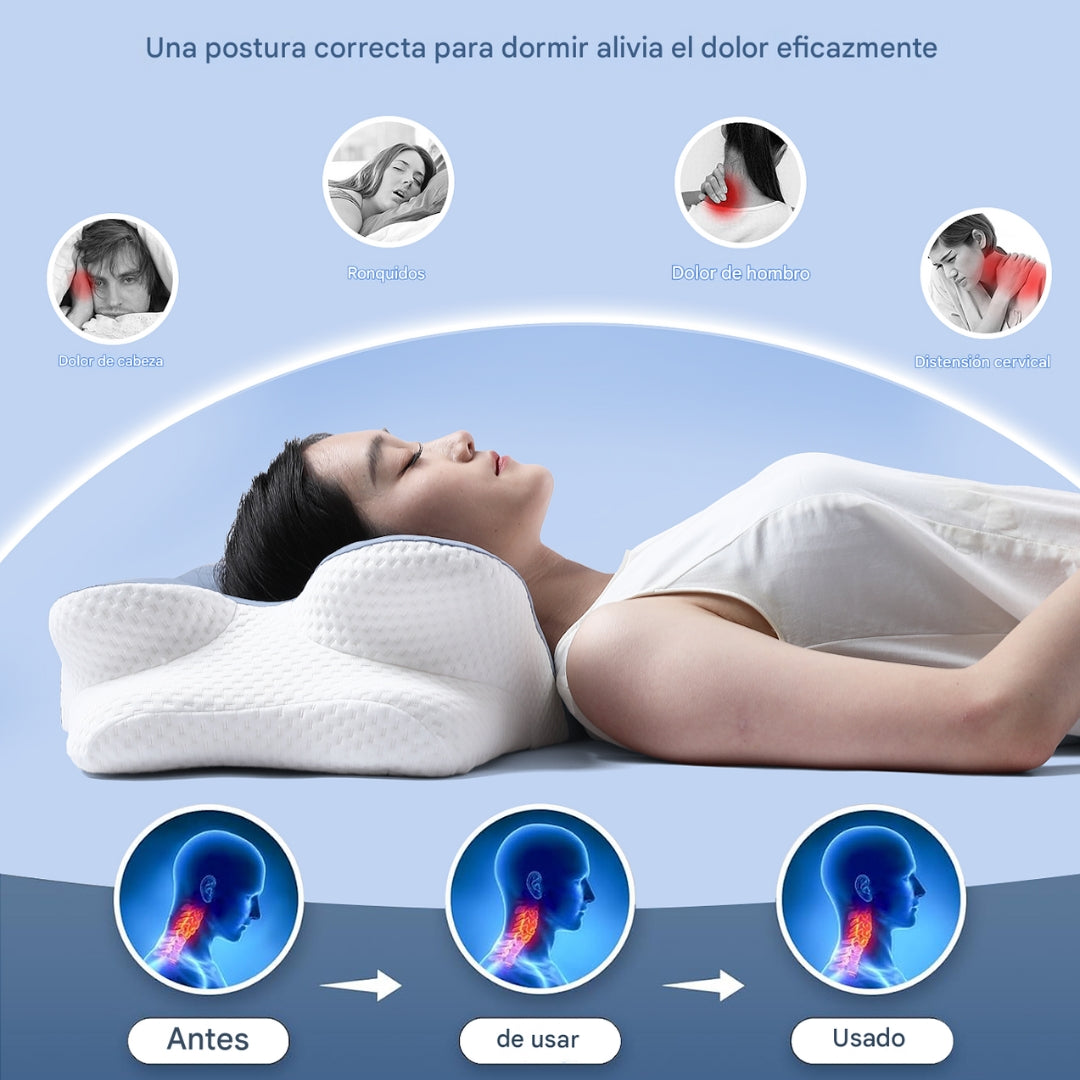 Vita™ Almohada Ergonomica con Funda Lavable