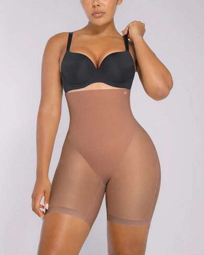 BOOT-YEAH™ MeshSmooth™ High-Waisted Mid Thigh Short