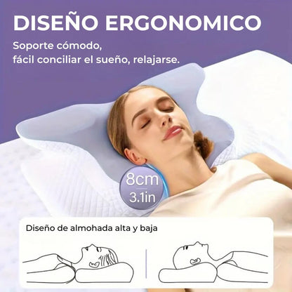 Vita™ Almohada Ergonomica con Funda Lavable